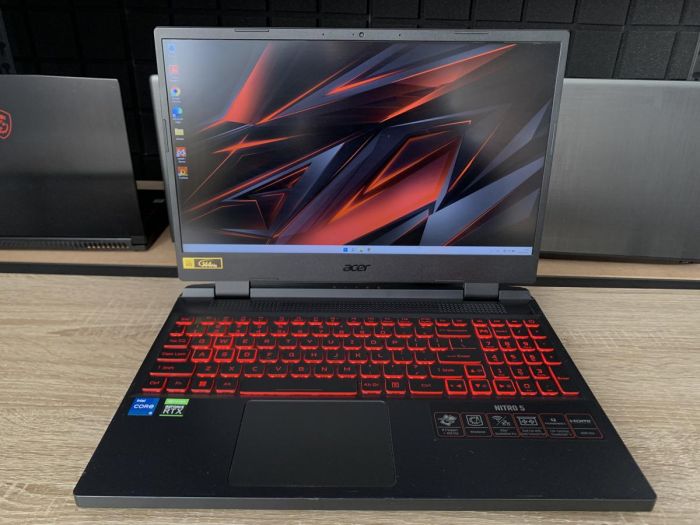 Ноутбук Acer nitro 5 i5-12500H 16Gb 512 SSD RTX3050 Б/В
