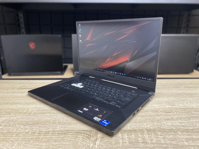 Ноутбук Asus Tuf f15 I7-11370H 16Gb 512SSD RTX3060 Б/В