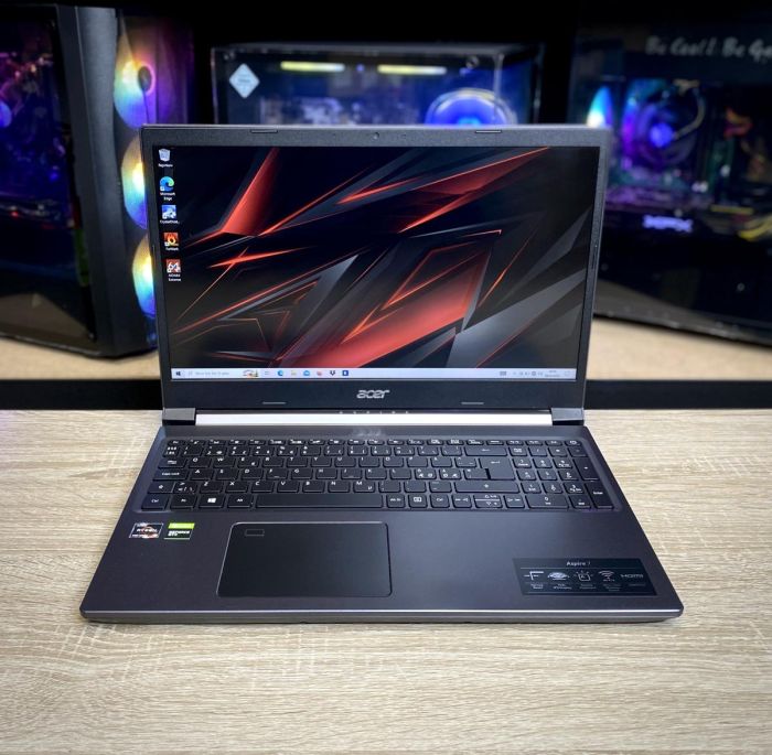 Ноутбук Acer Aspire 7 Ryzen 5 5500U/16Gb/512SSD/Nvidia GTX1650