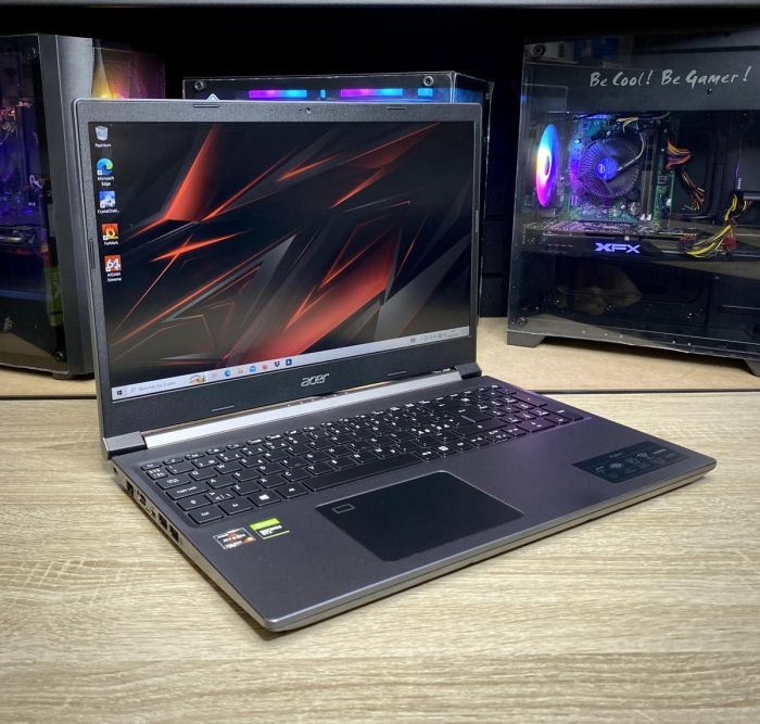 Ноутбук Acer Aspire 7 Ryzen 5 5500U/16Gb/512SSD/Nvidia GTX1650