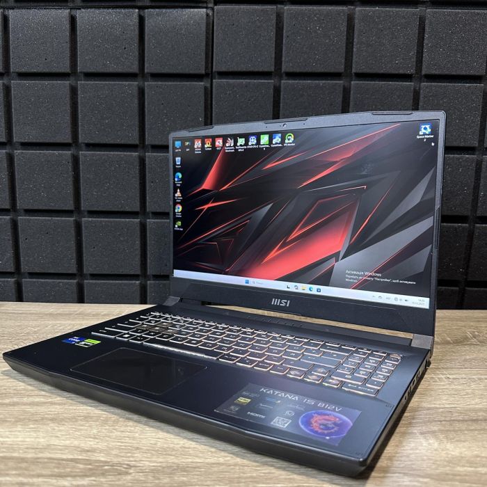 ноутбук MSI Katana 15 144Hz i7-12650H/16GB/512SSD/RTX4070-8GB Б/В