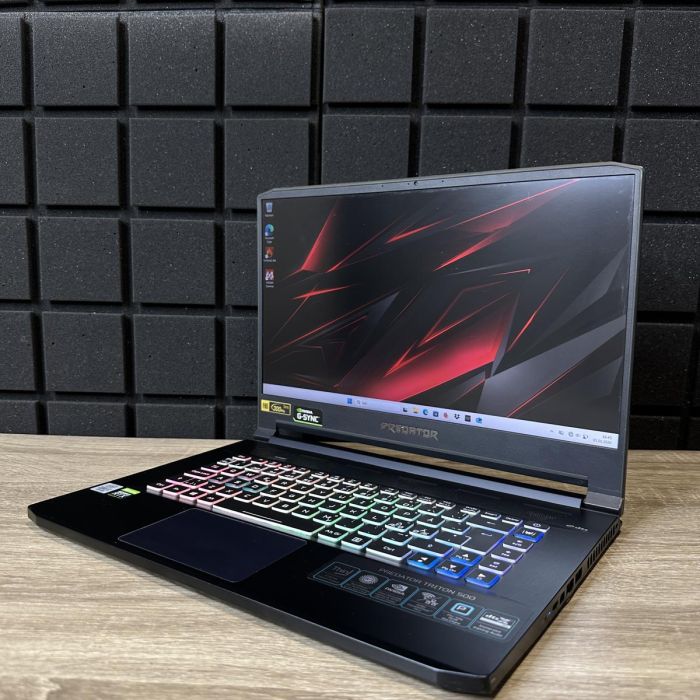 Ноутбук Acer Predator Triton 500 300Hz I7-10750H/32GB|1TB SSD/RTX 2070 SUPER MQ 8GB Б/В