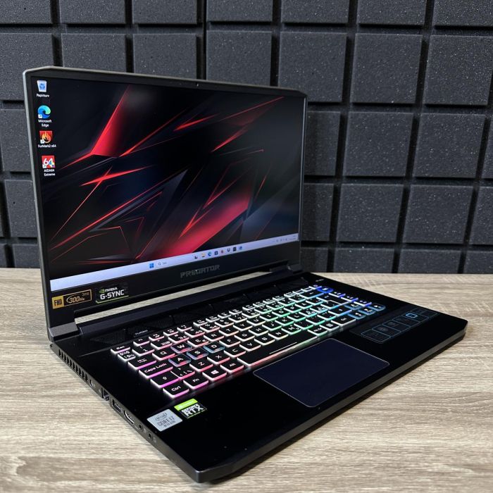 Ноутбук Acer Predator Triton 500 300Hz I7-10750H/32GB|1TB SSD/RTX 2070 SUPER MQ 8GB Б/В