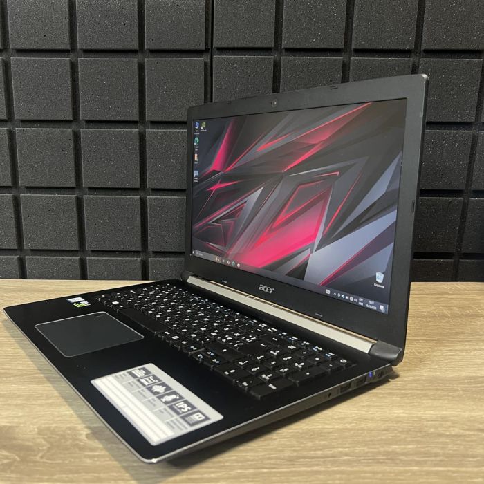 Ноутбук Acer Aspire A715 i5-7300HQ/16Gb/256SSD/GTX1050-2Gb Б/В