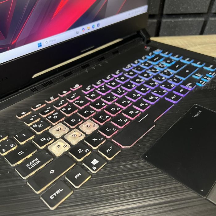 Ноутбук Asus Rog Strix G15 240Hz i7-10750H/16GB/512SSD/RTX2060-6GB (Ор.Кор) Б/В