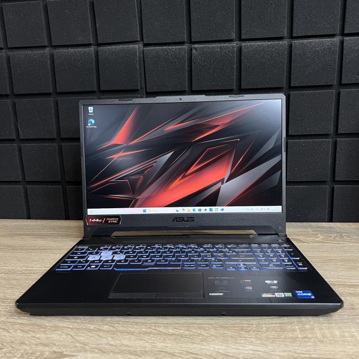 Ноутук Asus Tuf F15 FX506HC 144Hz i5-11400H/8GB/512SSD/RTX3050-4GB Б/В