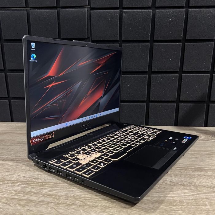 Ноутук Asus Tuf F15 FX506HC 144Hz i5-11400H/8GB/512SSD/RTX3050-4GB Б/В