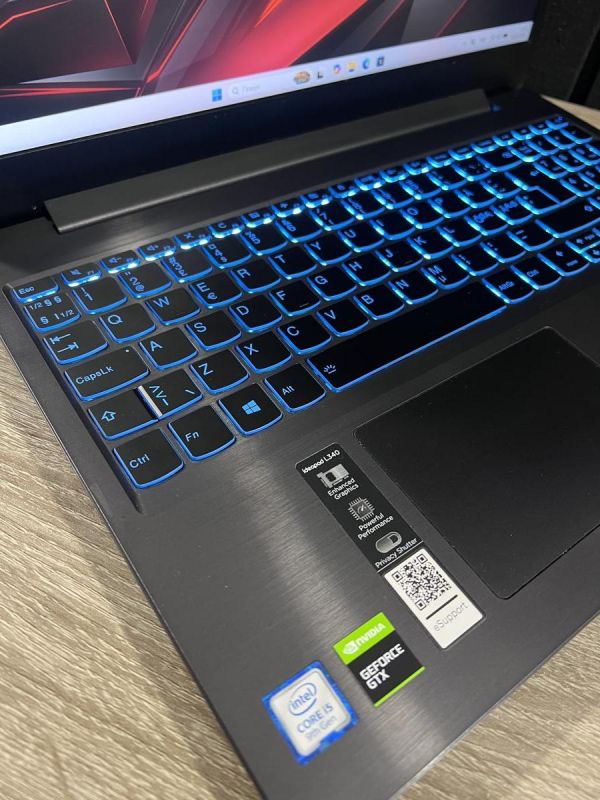 Ноутбук Lenovo L340 15.6 60гц/i5 9300H/8gb/SSD 512gb/GTX1650-4Gb Б/В