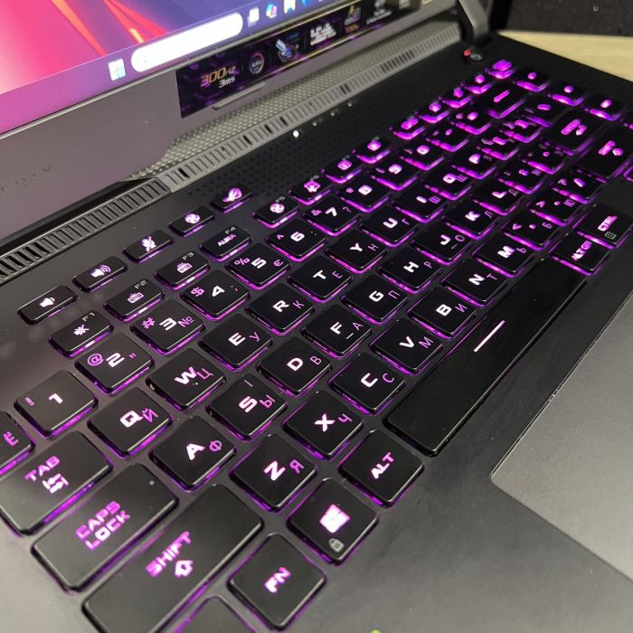 Ноутбук Asus Rog Strix 300Hz Ryzen 7 5800H/16GB/1TbSS/RTX3070-8GB Б/В
