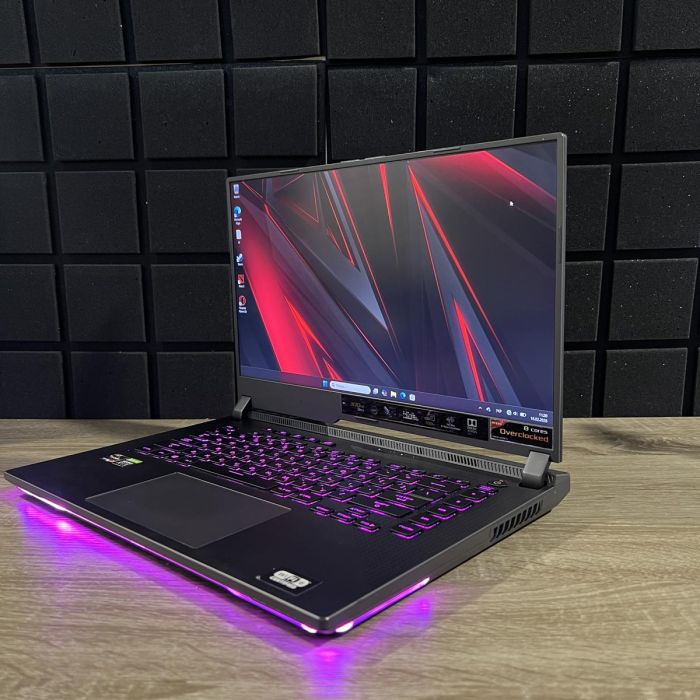 Ноутбук Asus Rog Strix 300Hz Ryzen 7 5800H/16GB/1TbSS/RTX3070-8GB Б/В