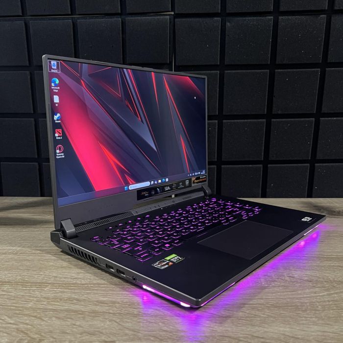 Ноутбук Asus Rog Strix 300Hz Ryzen 7 5800H/16GB/1TbSS/RTX3070-8GB Б/В