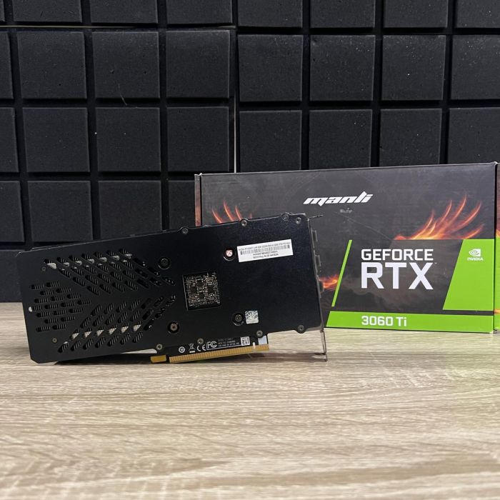Відеокарта Manli Geforce RTX3060Ti-8Gb Б/В