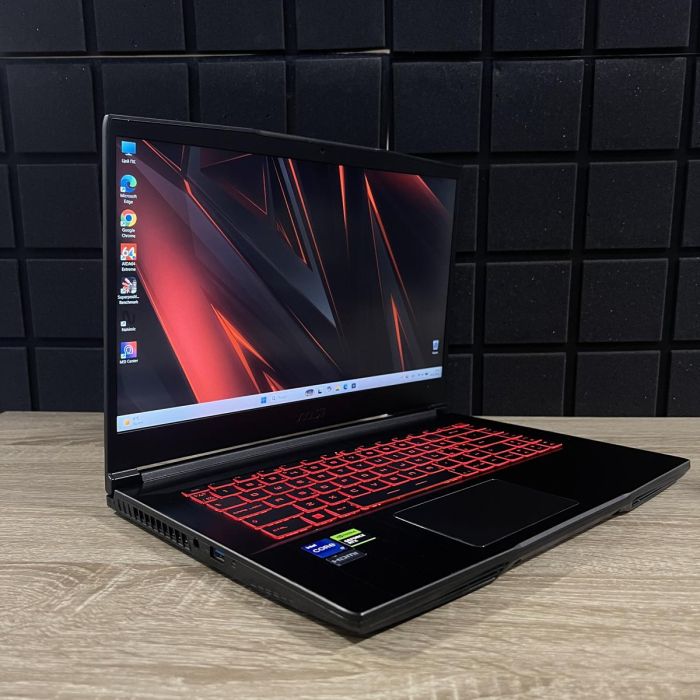 Ноутбук MSi GF 63 144Hz i7-12650H/16Gb/512Gb SSD/RTX4050 Б/В