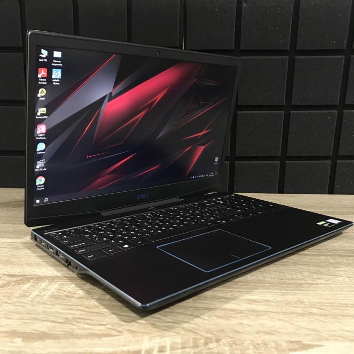 Ноутбук DELL G3 3590 i7-9750H/16GB/256SSD+1TBHDD/GTX1650-4GB Б/В