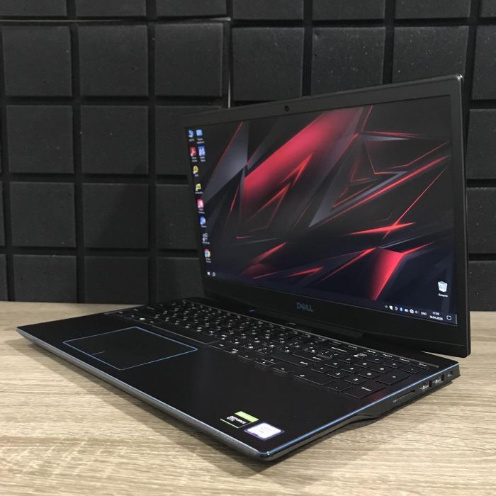 Ноутбук DELL G3 3590 i7-9750H/16GB/256SSD+1TBHDD/GTX1650-4GB Б/В