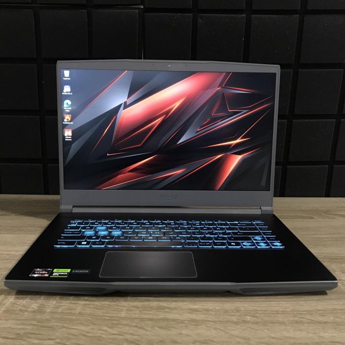 Ноутбук MSI Thin A15 B7UC 144Hz Ryzen 5 7535HS/16GB/512SSD/RTX3050-4GB Б/В