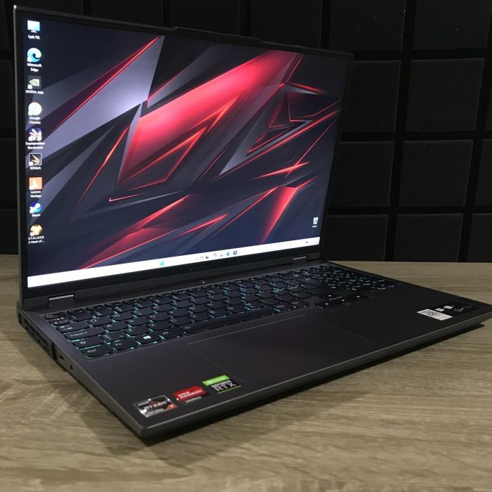 Ноутбук Lenovo Legion 5 Pro 2K 165Hz Ryzen 7 5800H/32GB/1TbSSD/RTX3070-8GB Б/В