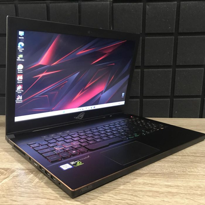 Ноутбук Asus ROG Zephyrus 144Hz i7-8750H/16GB/512SSD/GTX1070-8GB Б/В