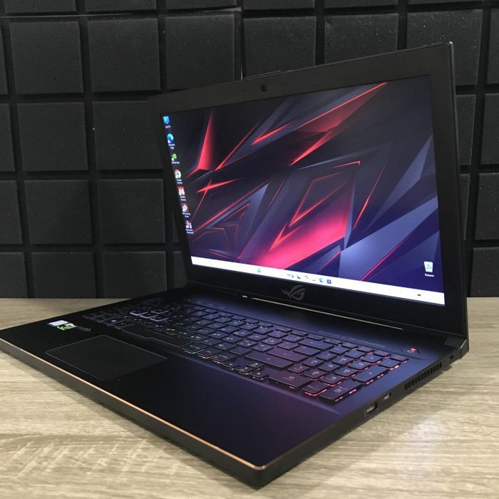 Ноутбук Asus ROG Zephyrus 144Hz i7-8750H/16GB/512SSD/GTX1070-8GB Б/В