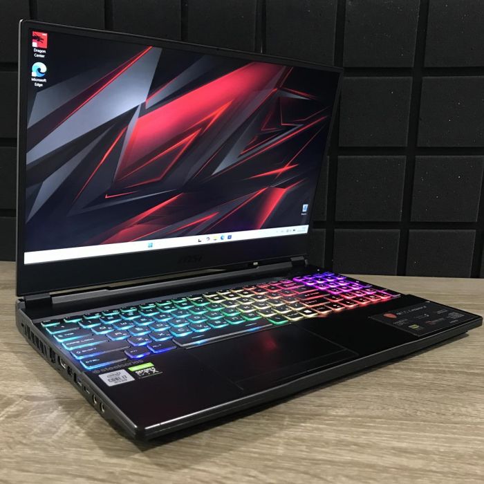 Ноутбук MSI GL65 Leopard 10SFK 144Hz i7-10750H/16GB/512SSD/RTX2070-8GB Б/В