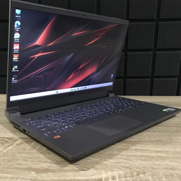 Ноутбук DELL G15 5510 120Hz i5-10200H/16GB/512SSD/RTX3050-4GB Б/В