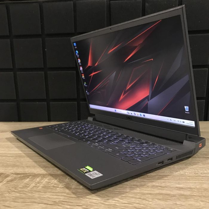 Ноутбук DELL G15 5510 120Hz i5-10200H/16GB/512SSD/RTX3050-4GB Б/В