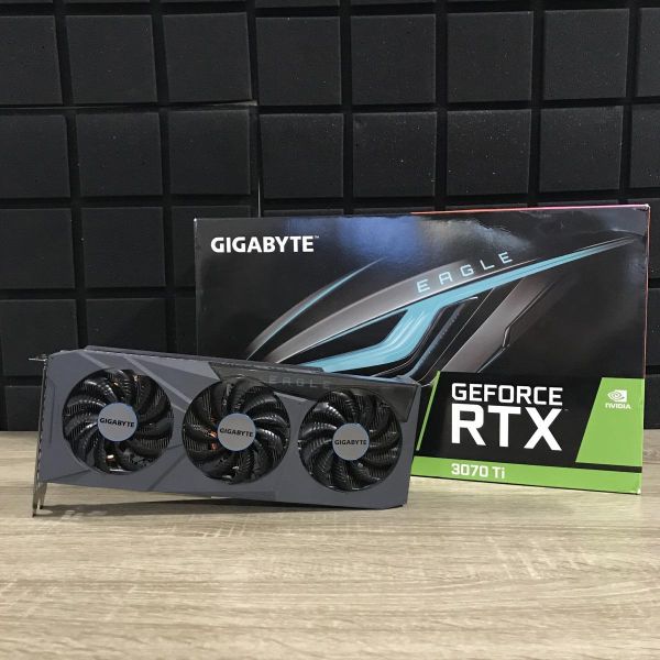 Відеокарта GIGABYTE RTX 3070Ti 8GB EAGLE OC Б/В