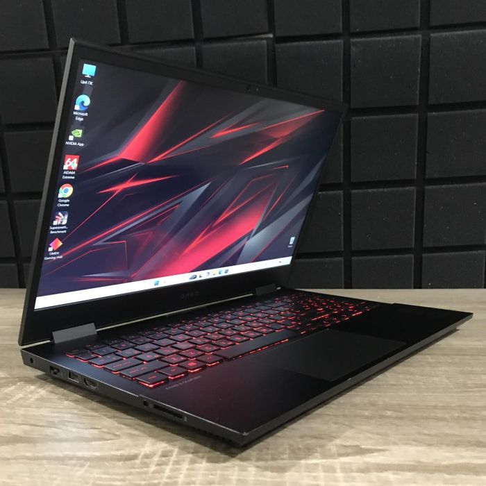 Ноутбук HP OMEN 15 144Hz I5-10300H/16GB/256SSD+256SSD/RTX2060-6GB Б/В
