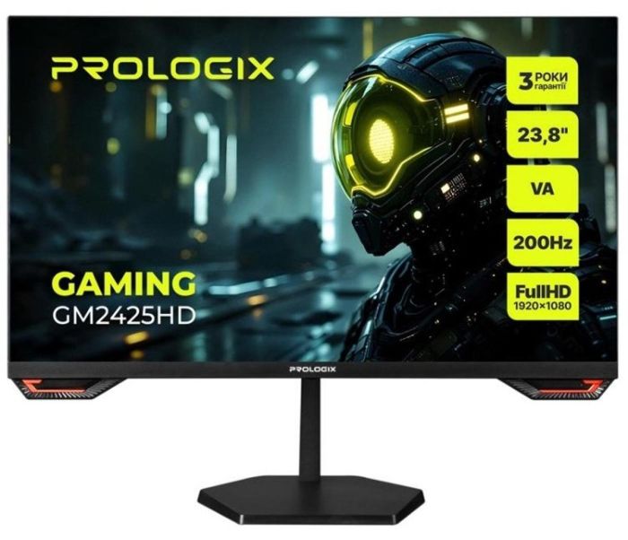 Монітор Prologix 23.8" 220Hz Gaming GM2425HD Black NEW