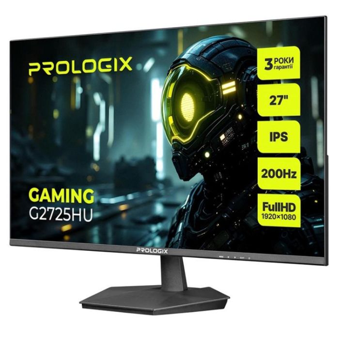 Монітор Prologix 27" 200Hz Gaming G2725HU Black NEW