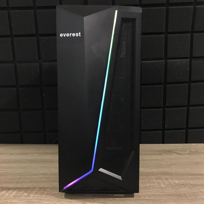 ПК Everest Ryzen 5 1600/16GB/256SSD+1TBHDD/RX5700XT-8GB Б/В