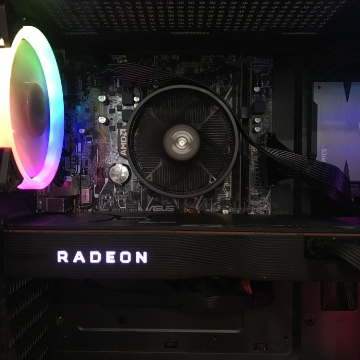 ПК Everest Ryzen 5 1600/16GB/256SSD+1TBHDD/RX5700XT-8GB Б/В