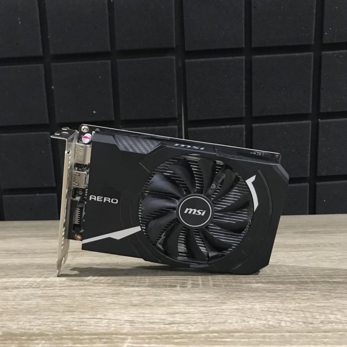 Відеокарта MSI GeForce GTX 1050 Ti AERO ITX 4G OCV1 Б/В