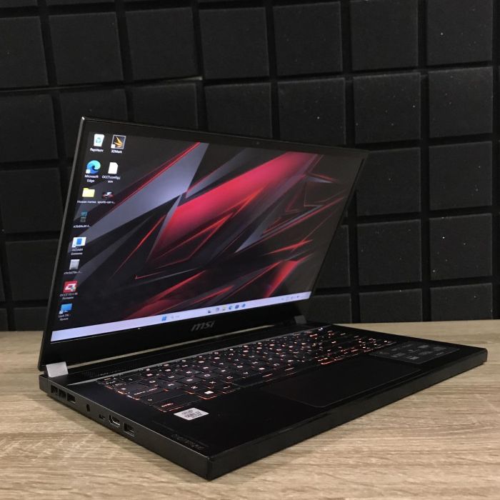 Ноутбук MSI Stealth GS66 240Hz I7-10750H/16GB/512SSD/RTX2060-6GB Б/В