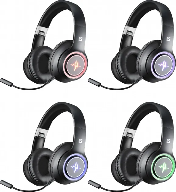 Навушники Defender FreeMotion B571 Bluetooth LED Gray