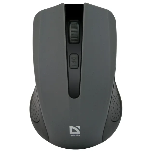 Миша бездротова Defender Accura MM-935, Gray/Black