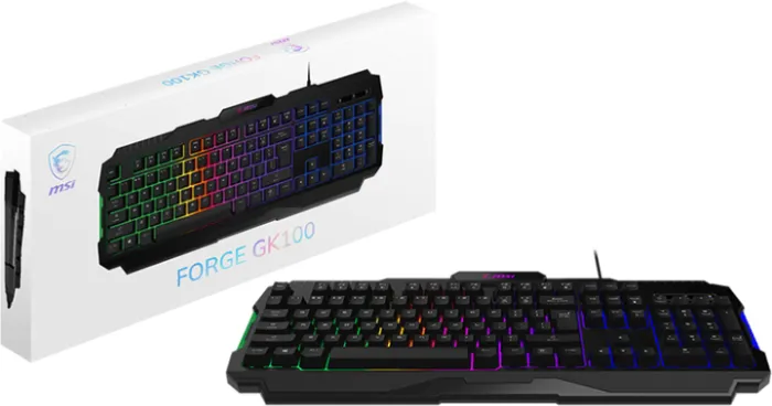 Клавіатура MSI FORGE GK100 Black