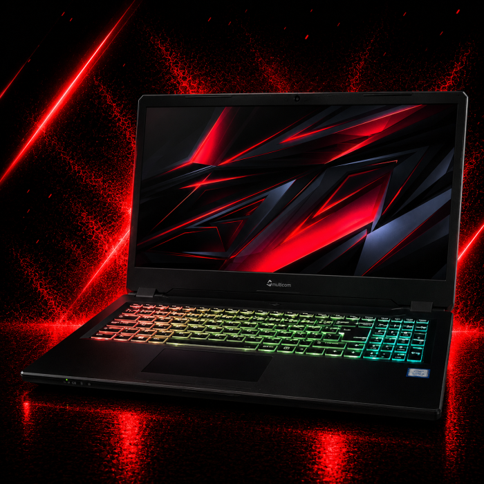 Ноутбук Multicom 144Hz I7-9750H/16GB/128SSD+1TBHDD/GTX1660TI-6GB Б/В