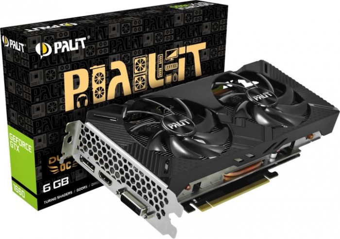 Відеокарта Palit GeForce GTX 1660 Dual GDDR5 Б/В