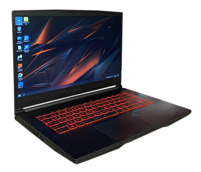 Ноутбук MSI MS-16RS i5-10500H 8Gb 256Gb SSD GTX1650 Б\В
