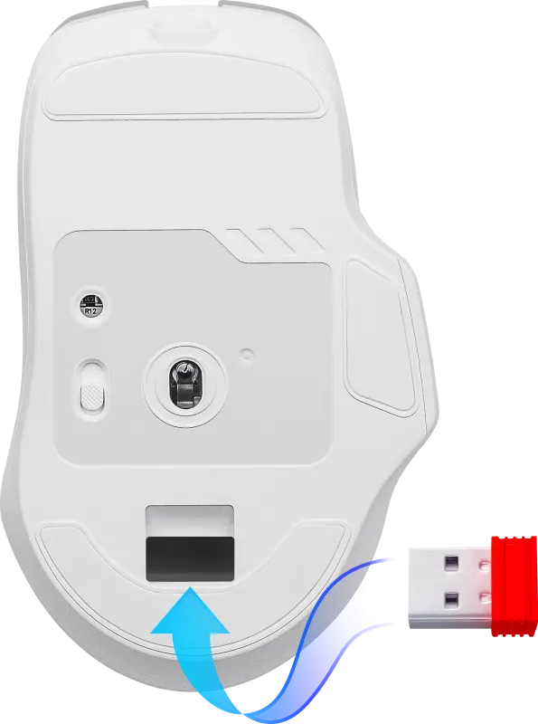 Миша бездротова Defender Astro Elite GM-056, White