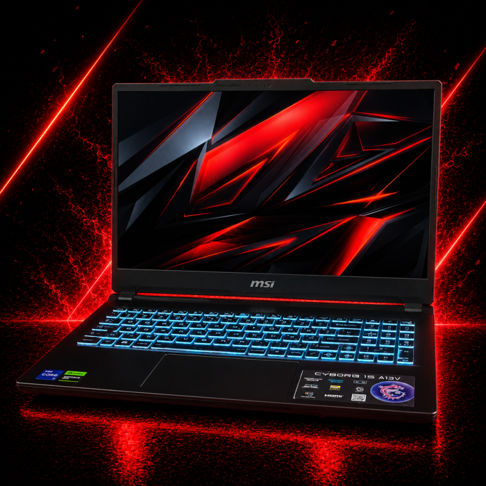 Ноутбук MSI CYBORG 15 A13V 144Hz I7-13620H/16GB/1TBSSD/RTX4060-8GB Б/В