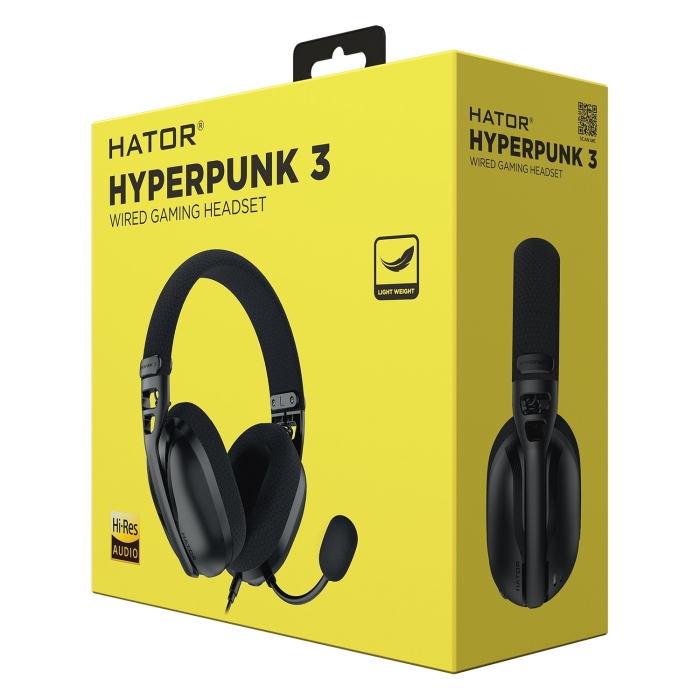 Навушники HATOR HYPERPUNK 3 (ESH01) Black