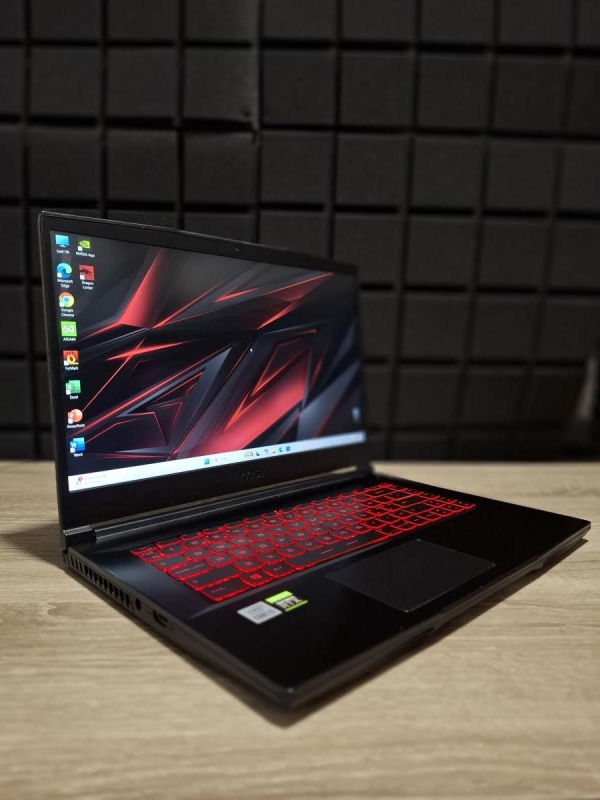 Ноутбук MSI Thin 15 144Hz i5-10500H/16Gb/512SSD/Nvidia RTX3060-6Gb Б/В