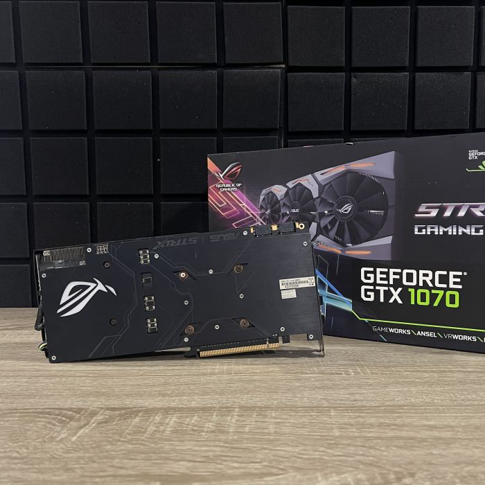 Відеокарта Asus ROG STRIX geforce GTX1070-8gb Б/В