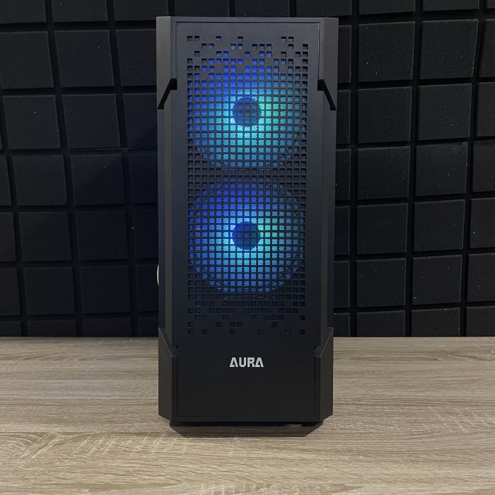 Ігровий ПК AURA Black Ryzen 5 1600/16GB/128SDD+1TBHDD/RX470-4GB Б/В