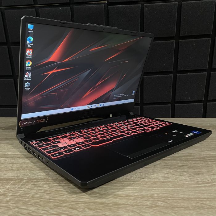 Ноутбук ASUS TUF Gaming F15 i5-11400H/16GB/512SSD/RTX3050TI-4GB Б/В