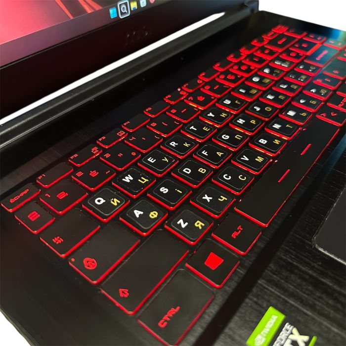 Ноутбук MSI GF65 144Hz i5-9300H/16gb/512SSD/RTX2060-6Gb Б/В