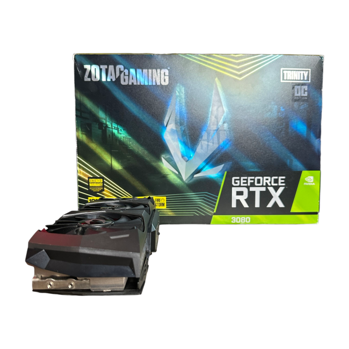 Відеокарта ZOTAC Gaming TRINITY RTX3080 10Gb Б/В