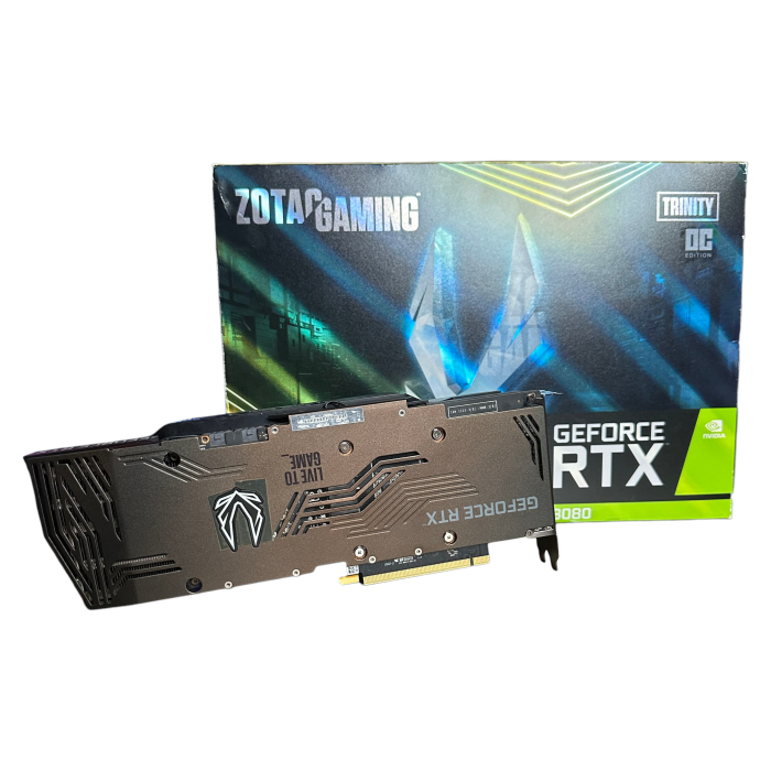Відеокарта ZOTAC Gaming TRINITY RTX3080 10Gb Б/В